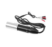 MUCKLILY 1 Ensemble De Grattoir Électrique Pour Fruits De Mer Grattoir Électrique Pour Écailler Les Poissons Grattoir Électrique Portable Écailles De Poisson Électriques Acier Noir