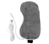 MUCKLILY 1 Ensemble Masque Chauffant pour Yeux USB de Température Masque de Lumière avec Design Cartoon pour Détente de Fatigue