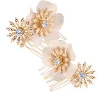 MUCKLILY 1 Peigne de Mariage Accessoires de Cheveux Élégants de Peignes pour Chignon pour et Événements Spéciaux