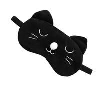 MUCKLILY 1 pièce Masque de Sommeil Adorable Forme de Panda Cache Œil Mignon pour Voyage Train et Maison Confortable et Pratique pour Sommeil Réparateur