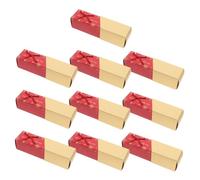 MUCKLILY 10 Pièces Boîte à Coffret Rectangulaire pour Bonbons pour Mariages Célébrations Spéciales