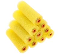 MUCKLILY 10 pièces Mousse pour Peinture Murale de Remplacement sans Manche Texture Fine Adaptés pour Décoration Intérieure et Extérieure