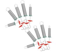 MUCKLILY 10 Ressorts Spiraux de Compression pour Expériences Scientifiques Kit Pédagogique de Physique Matériel Éducatif pour Apprentissage des Sciences Scolaires et Expérimentations