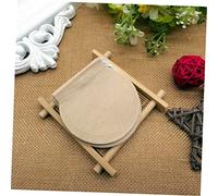 MUCKLILY 100 pièces Sachets Filtre à Thé Papier Rond Naturel pour Infusions Vrac Café et