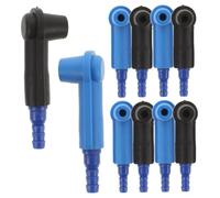 MUCKLILY 10pièces Outils De Purge De Liquide De Frein Adaptateur Pour Purgeur De Frein Automobile Outil De Purge Air Pour à Disque