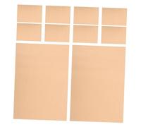 MUCKLILY 10pièces Papier Apprentissage Du Braille Outil Enseignement Pour Personnes Aveugles Papiers à Écrire Pour Débutants