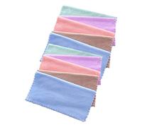 MUCKLILY 10pièces Serviettes Démaquillantes Pour Visage Microfibre Chiffon Démaquillant Carré Démaquillant Pour Visage Lot