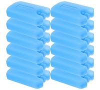 MUCKLILY 12 Pièces Accessoires Climatiseur Portable Camping Poche de Réutilisable en PE pour Refroidissement Solide et Kit de Fenêtre Climatiseur Mobile Pratique