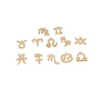 MUCKLILY 12 pièces Pendentifs Cuivre pour Oreilles de Bijoux Élégants Forme de Boucles Oreilles et Colliers pour Hommes et Femmes Parfaits pour Toutes Occasions