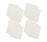 MUCKLILY 12 Sachets Filtres à Thé Réutilisables en Coton Cordon de Serrage, Paquet en Étamine 20x30 Cm pour Infusion, Assaisonnement et Filtration de Soupe, Accessoires la Cuisine