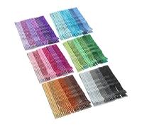 MUCKLILY 144 Pièces Épingles à Cheveux Bobby Décoratives Métal Verni Barrettes pour Cheveux pour Femmes et Filles avec Forme Ondulée pour Tenue