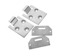 MUCKLILY 1ensemble Charnières De Siège pour Chariot Électrique Plaques De Charnière De Remplacement pour Installation Facile Et Polyvalente