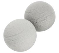 MUCKLILY 2 Pièces Blocs de Mousse Artisanale pour Loisirs Créatifs Écume Sèche Boules Rondes pour Arrangement Floral
