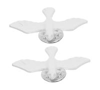 MUCKLILY 2 Pièces Broche Chrétienne Émail Représentant de Accessoire Religieux pour Cérémonies Communions et Occasions Spéciales