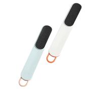 MUCKLILY 2 pièces Brosse Exfoliante Râpeuse Pédicure Simple et Pratique Soin des Secs Élimination des Peaux Mortes Accessoires Pédicure Indispensables Blanc et Bleu