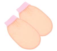 MUCKLILY 2 Pièces de Bain Exfoliants pour Peau Nettoyants pour Douche Exfoliant Compact Réutilisable