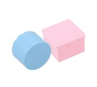MUCKLILY 2 Pièces Nail Art Brush Cleaner Cups With Lid Plastic Nail Dappen Dish Set In Round And For Manicure Tools And Equipment