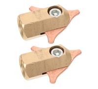 MUCKLILY 2 Pièces Pince en Cuivre pour Formage de Tôle Réparation | Résistante à Corrosion, Accessoire pour Tirage Précis des Bosses, Acier, Garage Domestique, Techniciens Automobiles