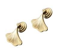 MUCKLILY 2 pièces Poignée Tiroir de Design Éventail Unique Boutons Meubles pour Armoires Commodes Placards et Bureaux Style Rétro Délicat pour Maison