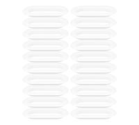 MUCKLILY 20 Poignées en Plastique Blanc pour Boîtes en Carton Accessoires de Transport pour Déménagement et Rangement Poignées Ergonomiques pour Cartons Pliables Lot de 20 Pièces en PP