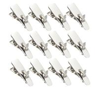 MUCKLILY 200 Pièces Clips pour Décoration Sapin Noël Pince Crocodile Miniature pour Fixation Ornements Guirlandes et Accessoires de Jardin Installation Facile Usage Polyvalent