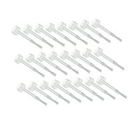 MUCKLILY 200Pièces Pinceaux à Vernis à Ongles Outils de Pratiques pour Nail Art Brosse Longue Ronde Douce pour Application de Gel Ongles