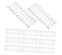 MUCKLILY 200Pièces Plaque de Couleur pour Ongles de Pratique Transparence Fourniture de Salon pour Nail Art