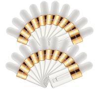 MUCKLILY 20pièces Flacons Avec Pipette Bouteilles Rechargeables Pour Huiles Essentielles Cosmétiques Et Transparent Étanches Et Résistants à