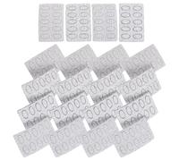 MUCKLILY 20pièces Kit de Manucure avec Polissoirs Abrasifs pour Ongles pour Préparation des Ongles Kit Outils pour Nail Art Professionnel