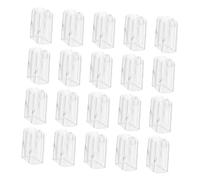 MUCKLILY 20pièces Protège-Brosse à Dents Capuchon Protection Compatible Têtes Brosse à Dents Étui Voyage Clean Head Cover