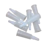 MUCKLILY 25Pièces Couvercles de Bouteilles Ampoule Plastique Lot pour Sérum Cosmétique et Accessoires Pratiques et Durables pour DIY et Applications