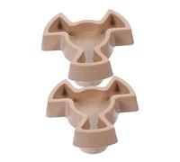 MUCKLILY 2pièces Coupleur De Moteur Pour Micro-ondes Lot Pour Support De Plateau Tournant De Rechange Pour Four à Micro-ondes