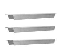 MUCKLILY 3 Pièces Barre de Support pour Bacs de Service en Acier Inoxydable | Séparateur pour Buffet, Finition Lisse sans Joint, Configuration Flexible, Installation Simple