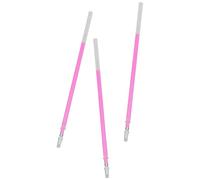 MUCKLILY 3 pièces Lot de Stylos Sourcils Cartographie Précise Rose Outil Tatouage Maquillage Manuel Sans Alimentation Marqueur Ultra-fin pour Microblading et Dessin Sourcils Professionnel
