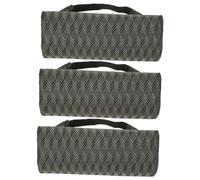MUCKLILY 3 Pièces Oreiller chaises de Plage Accessoires de Chaise de Plage Taille Standard Coussin de Cas de Plein air Coussin de Chaise Fixation d'appui-tête d'appui-tête Chiffon