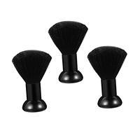 MUCKLILY 3pièces Brosse De Cheveux Manche Pour Salon Nettoyage Coupe Coiffure Prise Main Facile Usage Multiple