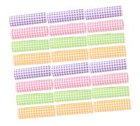MUCKLILY 400 pièces Lot de Papier Cuisson Alimentaire à Carreaux Colorés Papier Ciré Anti-graisse pour Sandwichs Hamburgers Pâtisseries Alimentaire Résistant à Humidité Couleurs Jaune Rose