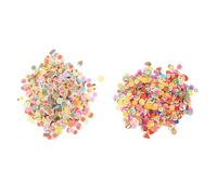 MUCKLILY 4000 Pièces Breloques pour Ongles Kawaii en Argile Polymère, Accessoires Nail Art Sûrs et Colorés pour DIY et Création de Bijoux, Apparence Attrayante Style Aléatoire