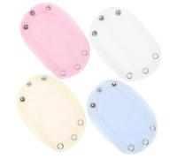 MUCKLILY 4Pièces Rallonges de Barboteuse Extension Doublée Rallonges Boutons pour Fille