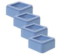 MUCKLILY 4pièces Stabilisateur De Anti-vibrations Pour Machine à Laver Coussinets Réducteurs De Bruit Élévation Et Stabilisation Appareils Électroménagers