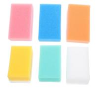 MUCKLILY 6 pièces Brosse Sensorielle Garçon Fille pour Bain et Massage Éponge Tactile Douce pour Stimulation et Entraînement Tactile Ensemble pour Développement Sensoriel des Tout-petits