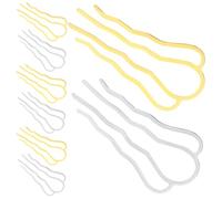 MUCKLILY 8 pièces Épingles à Cheveux Vintage Pince à Chignon avec Piques Accessoires de Coiffure Élégants pour Mariage Fête et Usage