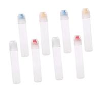 MUCKLILY 8Pièces Bouteilles de Sauce Plastique Lot de Contenants à Presser Réutilisables pour Salades et Condiments Aléatoires Bouteilles Distributrices de Sauces Pratiques