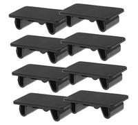 MUCKLILY 8Pièces Couvercle de Panneau de Bascule Nylon pour Interrupteur Automobile Cache de Trou de Panneau de Bascule Snap-in Remplacement pour Voitures