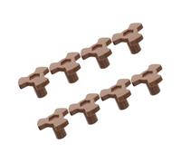 MUCKLILY 8pièces Plateau Tournant Pour Micro-ondes Coupleur Plastique De Rechange Pour Four à Micro-ondes Accessoire Pour Plateau Tournant