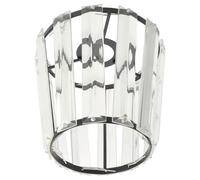 MUCKLILY Abat-jour en Verre Noir pour Lampe Cuisine, Couvercle de Lampe Tambour Élégant Stabilité et Savoir-faire Raffiné, pour Éclairage de Salle à Manger