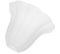 MUCKLILY Abat-Jour en Verre Rétro E27 Abat-Jour pour Lampe de Bureau Suspendre Finition Mate Verre Trempé Solide Diamètre Moyen Adapté Chambre Salon Salle à Manger Couvercle de Lampe