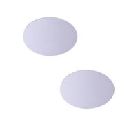 MUCKLILY Accessoires de Photographie Miroirs Décoratifs Réfléchissants Ronds 14 CM Lot de 2 pour Fond Photo et Prise de Vue Bijoux