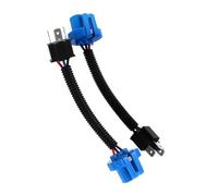 MUCKLILY Adaptateur de Faisceau de Câblage H4 vers 9007 2 Pièces, Prise de Fil de Phare de Voiture, Connecteur Solide Compact pour Éclairage Automobile, Accessoire de Remplacement