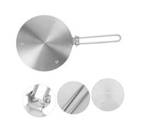 MUCKLILY Adaptateur Plaque Induction Métal Inoxydable avec Poignée Amovible Diffuseur de Chaleur pour Cuisinières Gaz et Plaques Induction Répartiteur Thermique Polyvalent pour Cuisine